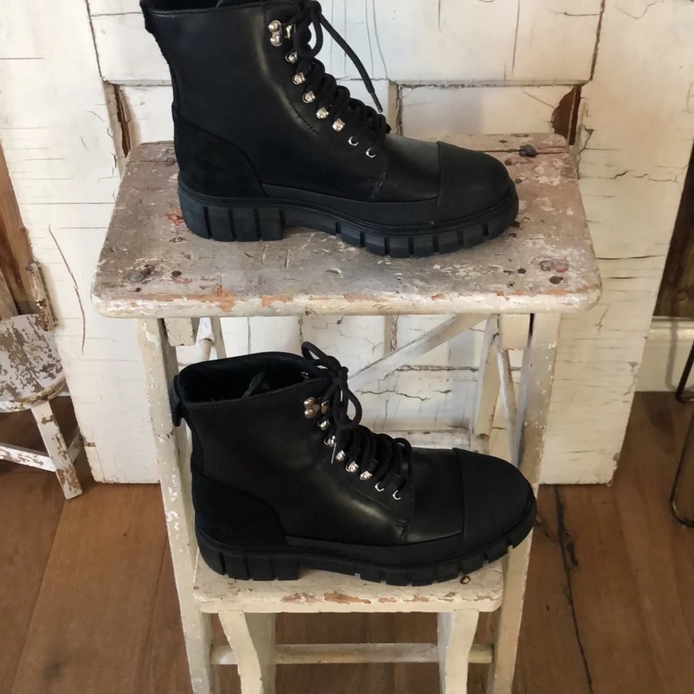 Shoe The Bear by Free People Maxime Lace Up Boots - Picture 8 of 8